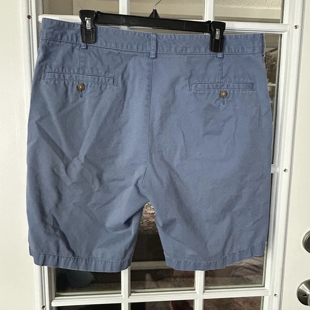 Jos A Banks 1905 Men's Blue Chino 100% Cotton Shorts Size 36 10